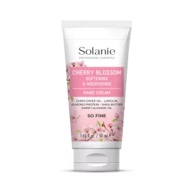   Solanie SO Fine Puhító és tápláló kézkrém cseresznyevirág illattal 50 ml