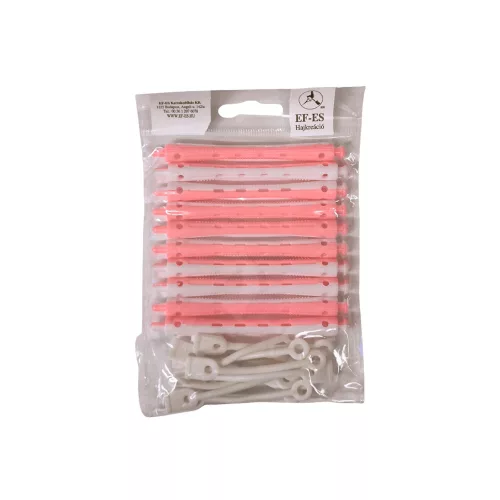 Ef-es  Dauercsavaró (fehér-rózsaszín) 10db/csomag