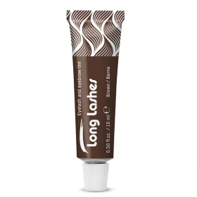 Long Lashes szempilla és szemöldökfesték Barna 15ml