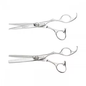   Olivia Garden SilkCut Set de foarfece de tuns și filat 5,75" + 6,35"